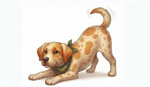 Ilustración de perro